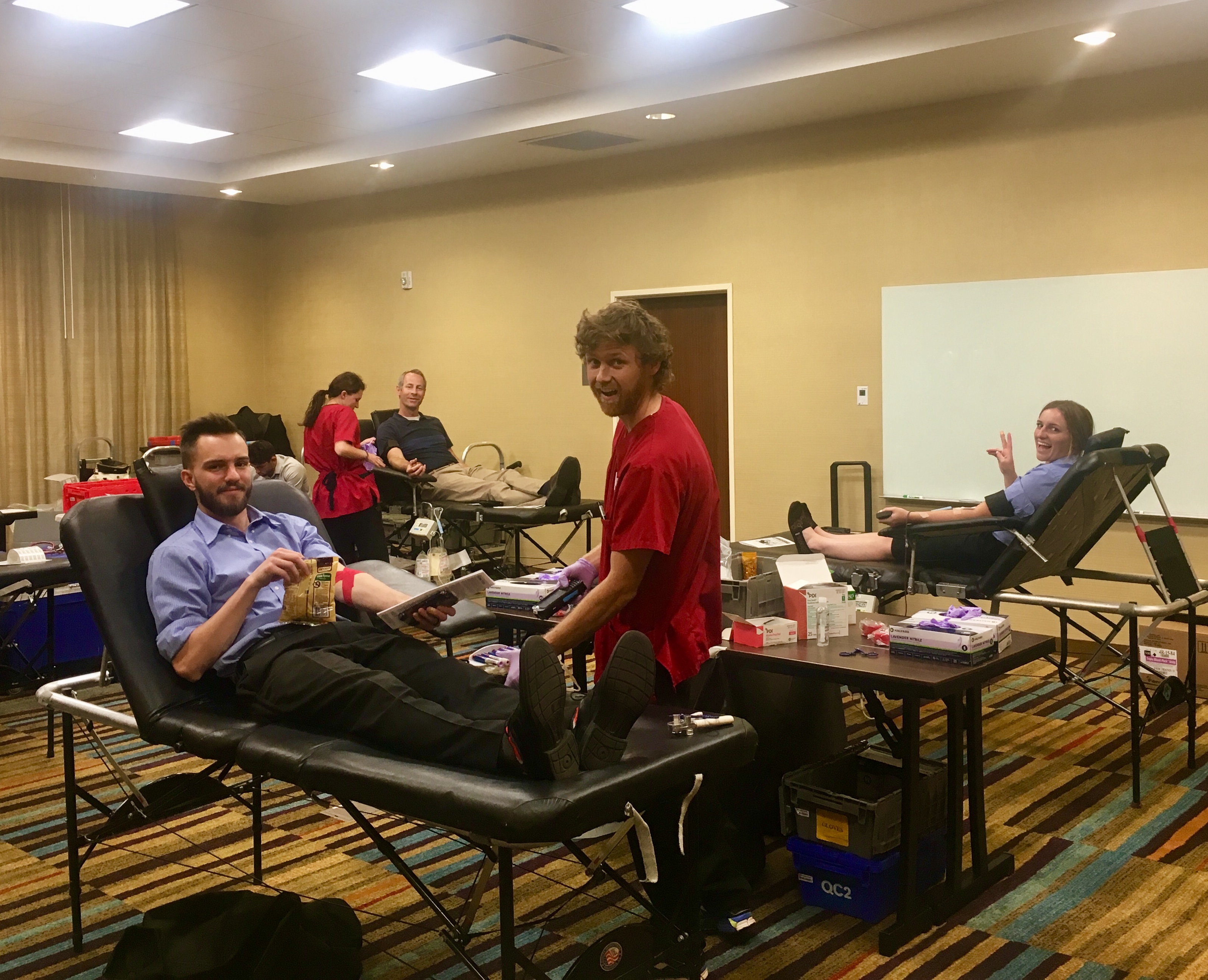 Blood Drive Team members from the Fairfield Inn and Suites and Towneplace Suites in Orem, UT joined forces with the American Red Cross to help save lives by hosting a blood drive at the Fairfield Inn and Suites.
… Continue Reading..
