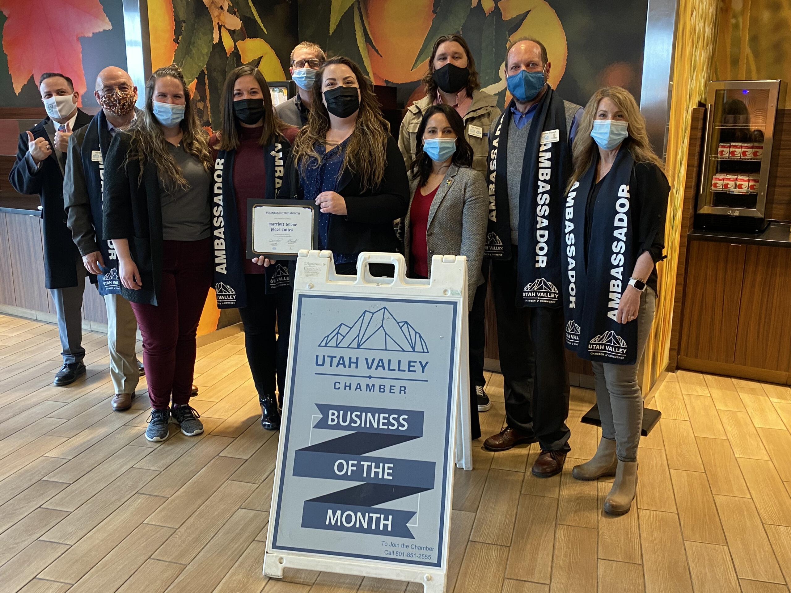 Pennbridge’s TownePlace Suites in Orem recently had their Business of the Month presentation and was recognized as Utah Valley Chamber’s business of the month for March.

 

… Continue Reading..