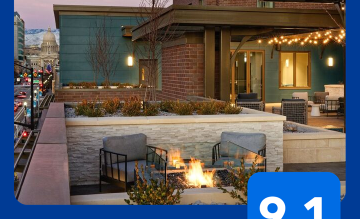 We are thrilled to announce that our Boise Residence Inn Downtown property has been recognized with a Traveller Review Award from Booking.com!
This prestigious award is a testament to our team’s dedication to providing exceptional service and memorable experiences for our guests.
A big thank you to all our guests who took… Continue Reading..